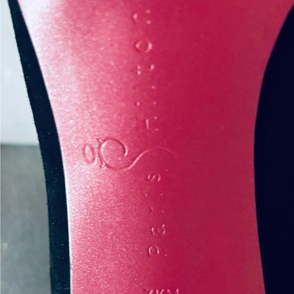 Paris Hilton Pink Bottom Open Toe Platform Heels - Picture 6 of 9